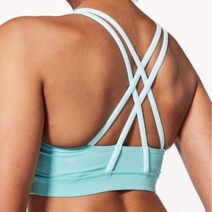lululemon turquoise energy bra